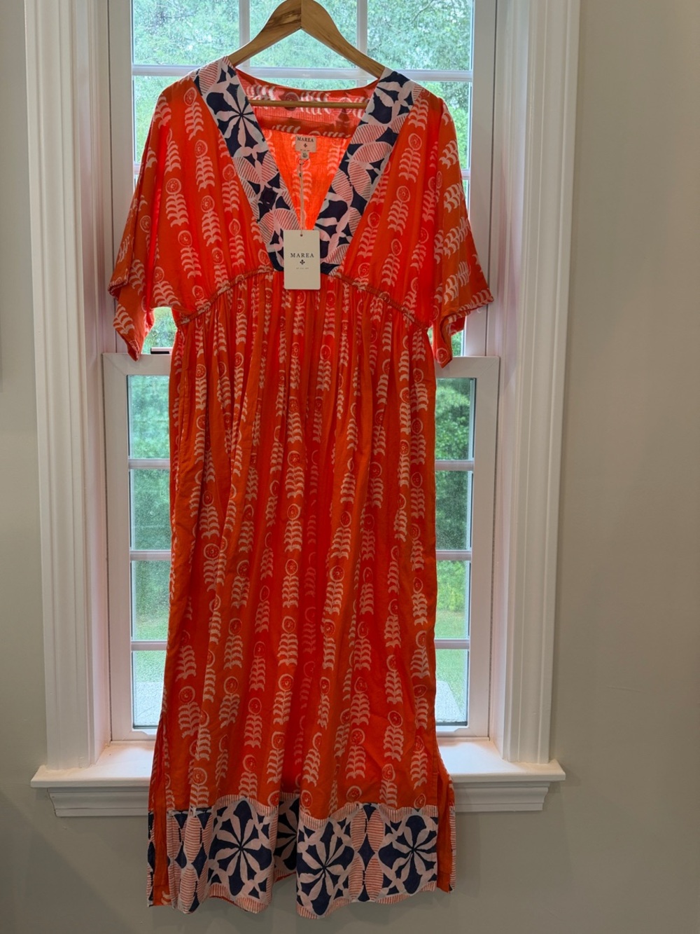 Marea by Liz Joy Milla Kaftan - Floral Vine